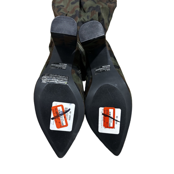 New without the box NY&Co Monia Over the knee boots in camouflage size 7 - Picture 7 of 7